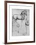 Studies of Horses, C1490-Leonardo da Vinci-Framed Giclee Print