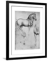 Studies of Horses, C1490-Leonardo da Vinci-Framed Giclee Print