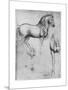 Studies of Horses, C1490-Leonardo da Vinci-Mounted Giclee Print