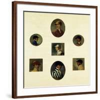 Studies of Jockeys, C.1830-Abraham Cooper-Framed Giclee Print