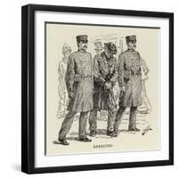 Studies of Life and Character at a Railway Station-null-Framed Giclee Print