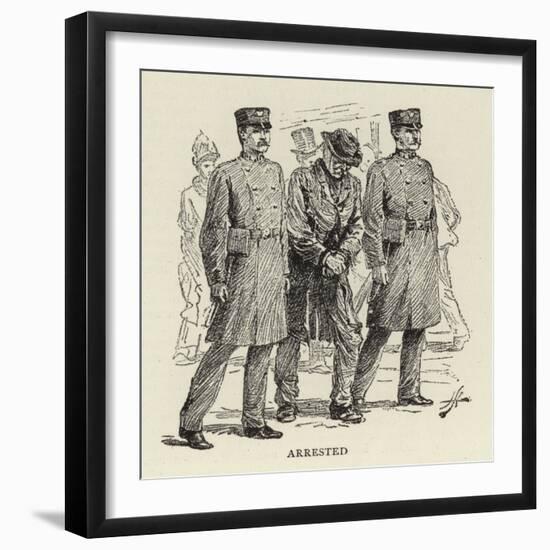 Studies of Life and Character at a Railway Station-null-Framed Giclee Print