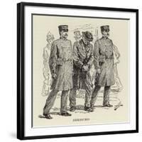 Studies of Life and Character at a Railway Station-null-Framed Giclee Print