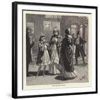 Studies of Life and Character at a Railway Station-null-Framed Giclee Print