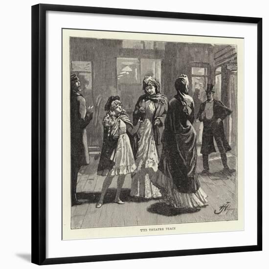 Studies of Life and Character at a Railway Station-null-Framed Giclee Print