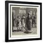 Studies of Life and Character at a Railway Station-null-Framed Giclee Print