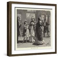 Studies of Life and Character at a Railway Station-null-Framed Giclee Print