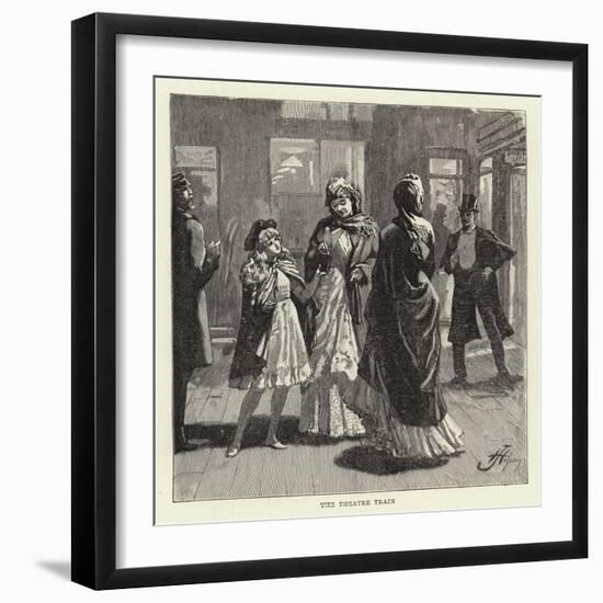 Studies of Life and Character at a Railway Station-null-Framed Giclee Print