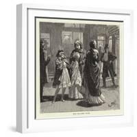 Studies of Life and Character at a Railway Station-null-Framed Giclee Print