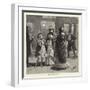 Studies of Life and Character at a Railway Station-null-Framed Giclee Print