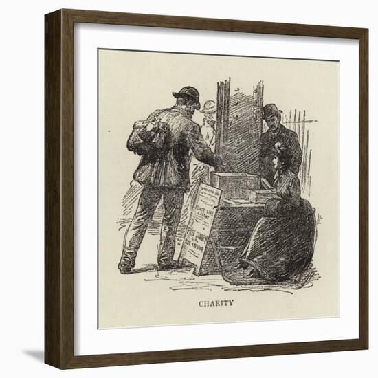 Studies of Life and Character at a Railway Station-null-Framed Giclee Print