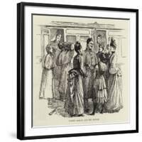 Studies of Life and Character at a Railway Station-null-Framed Giclee Print