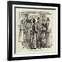 Studies of Life and Character at a Railway Station-null-Framed Giclee Print