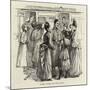 Studies of Life and Character at a Railway Station-null-Mounted Giclee Print