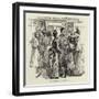 Studies of Life and Character at a Railway Station-null-Framed Giclee Print