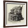 Studies of Life and Character at a Railway Station-null-Framed Giclee Print