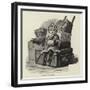 Studies of Life and Character at a Railway Station-null-Framed Giclee Print