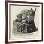 Studies of Life and Character at a Railway Station-null-Framed Giclee Print