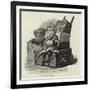 Studies of Life and Character at a Railway Station-null-Framed Giclee Print