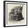 Studies of Life and Character at a Railway Station-null-Framed Giclee Print