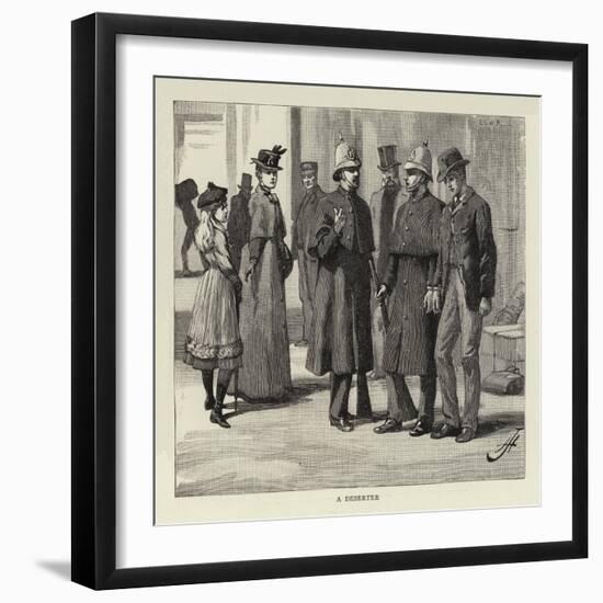 Studies of Life and Character at a Railway Station-null-Framed Giclee Print