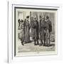 Studies of Life and Character at a Railway Station-null-Framed Giclee Print