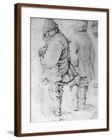 Studies of Peasants, 1913-Pieter Bruegel the Elder-Framed Giclee Print