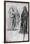 Studies of Saints, Attributed to Orcagna, 1913-Andrea Orcagna-Framed Giclee Print