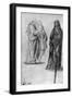 Studies of Saints, Attributed to Orcagna, 1913-Andrea Orcagna-Framed Giclee Print