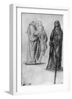 Studies of Saints, Attributed to Orcagna, 1913-Andrea Orcagna-Framed Giclee Print