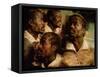 Studies of the Head of a Black Man-Peter Paul Rubens-Framed Stretched Canvas