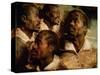 Studies of the Head of a Black Man-Peter Paul Rubens-Stretched Canvas