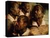 Studies of the Head of a Black Man-Peter Paul Rubens-Stretched Canvas