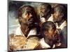 Studies of the Head of a Negro, 17th Century-Peter Paul Rubens-Mounted Giclee Print