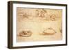 Studies of War Machines, 1485-Leonardo da Vinci-Framed Giclee Print