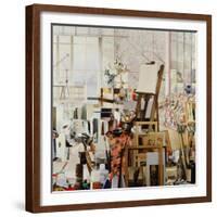 Studio, 1986-Jeremy Annett-Framed Giclee Print