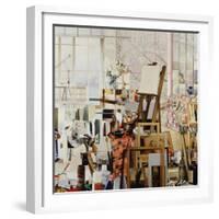 Studio, 1986-Jeremy Annett-Framed Giclee Print