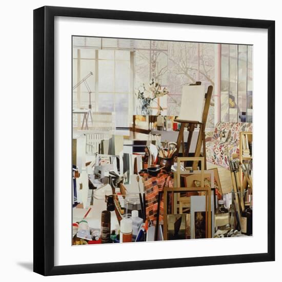 Studio, 1986-Jeremy Annett-Framed Giclee Print