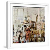 Studio, 1986-Jeremy Annett-Framed Giclee Print