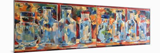 Studio Bottles-Noel Paine-Mounted Giclee Print