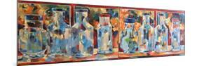 Studio Bottles-Noel Paine-Mounted Giclee Print