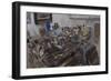 Studio Corner with Smart Phone-Tom Hughes-Framed Giclee Print