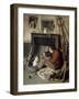 Studio Interior, 1845-Octave Tassaert-Framed Giclee Print