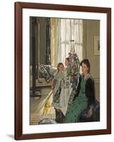 Studio Interior, 1914-Hilda Fearon-Framed Giclee Print