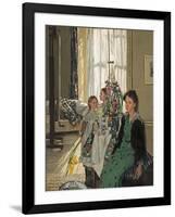 Studio Interior, 1914-Hilda Fearon-Framed Giclee Print