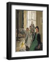 Studio Interior, 1914-Hilda Fearon-Framed Giclee Print