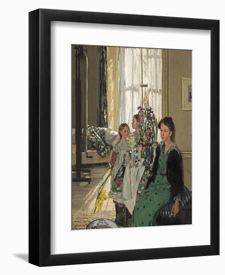 Studio Interior, 1914-Hilda Fearon-Framed Giclee Print