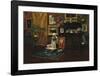 Studio Interior, c.1882-William Merritt Chase-Framed Premium Giclee Print