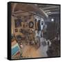 Studio Interior with Warm and Cool Light-Tom Hughes-Framed Stretched Canvas
