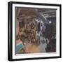 Studio Interior with Warm and Cool Light-Tom Hughes-Framed Giclee Print
